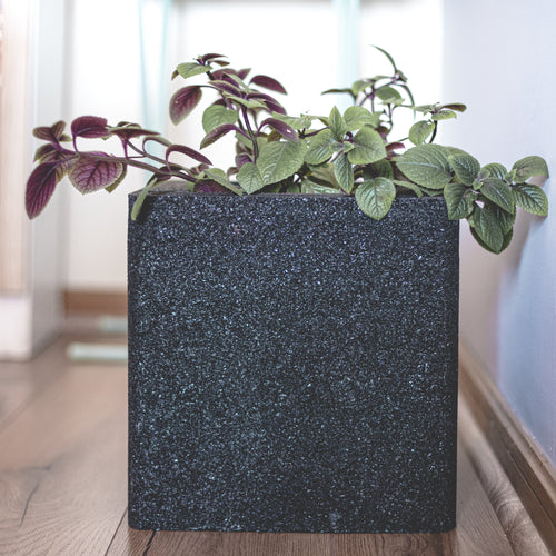CUADRADO / Macetero 30X30 Black